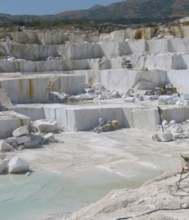 marble-quarry thassos