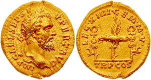 nomisma Aureus Septimius Severus-193AD